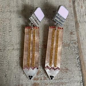 Pencil Earrings Nickel Free Not Heavy